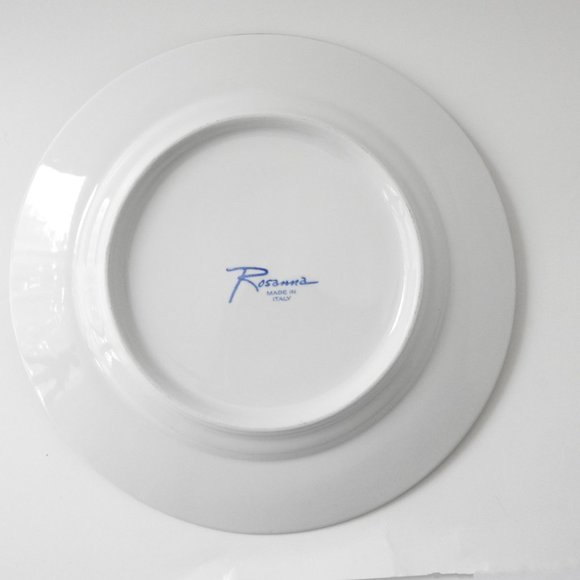 Rosanna French Fashion Wall Decor Plate Dessert Plate Italy - Picture 6 of 7